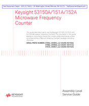 Keysight Technologies 53152A Service Manual