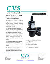 CVS Controls Ltd. 627 Series Instruction Manual