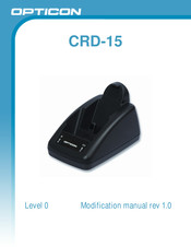 Opticon CRD-15 Manual