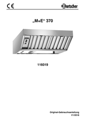 Bartscher M+E 370 Instruction Manual
