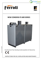 Ferroli 606 Instructions For Use, Installation And Maintenance