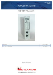 Edwards GXS Instruction Manual