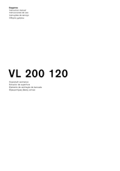 Gaggenau VL 200 120 Instruction Manual