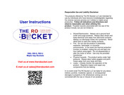 RO Bucket RB15 User Instructions