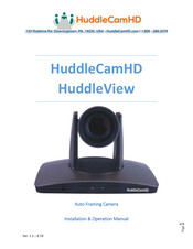 HuddleCamHD HuddleView Installation & Operation Manual