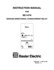 Basler BE1-67N Instruction Manual