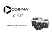 Cosina CSR Instruction Manual