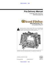 GREAT PLAINS C2411H+ Predelivery Manual