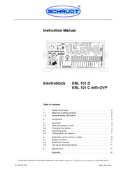 Schaudt EBL 101 D Instruction Manual