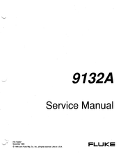 Fluke 9132A Service Manual