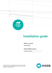 Hikob LION H-RT201A Installation Manual