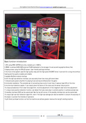 Homing Crane Machine Manual