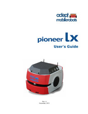 Adept MobileRobots Pioneer LX User Manual