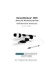 Sutter XenoWorks BRI Operation Manual