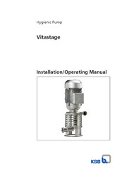 KSB Vitastage Installation & Operating Manual