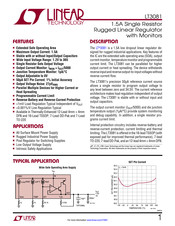 Linear Technology LT3081 Datasheet
