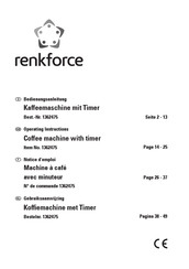 Renkforce 1362475 Operating Instructions Manual