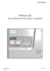 Eurofyre ProFyre C8 User & Maintenance Manual + Log Book