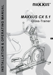 Maxxus CX 5.1 Installation & Operating Manual