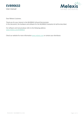 Melexis EVB90632 User Manual
