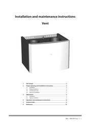 Danfoss Vent Installation And Maintenance Instructions Manual