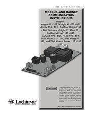Lochinvar Knight 81 Instructions Manual