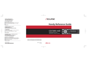 Fujitsu Ten Limited Eclipse CD7200 mkII Handy Reference Manual