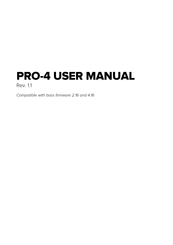 Industrial Radio PRO-4 User Manual