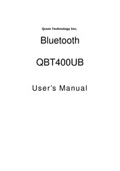 Qcom QBT400UB User Manual