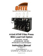 OfiTE 170-00-4S Instruction Manual
