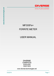 Diverse MF300Fe+ User Manual