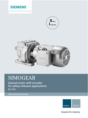 Siemens SIMOGEAR BA 2730 Operating Instructions Manual