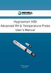 Michell Instruments Hygrosmart HS3 User Manual