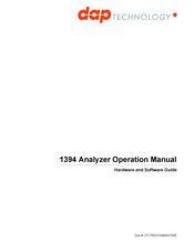 DAP Technology 1394 Operation Manual