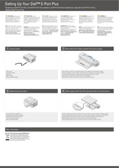 Dell E-Port Plus Quick Setup Manual