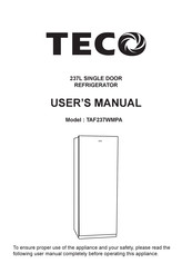 Teco TAF237WMPA User Manual