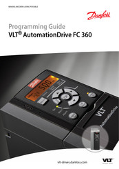 Danfoss VLT Automation Drive FC 360 Programming Manual
