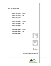 AE Conversion INV500-90US PLC Installation Manual