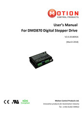 Motion DMD870 User Manual