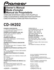 Pioneer CD-IH202 Owner's Manual
