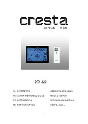 Cresta DTX 320 User Manual