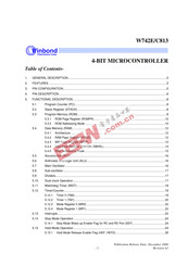 Winbond W742C813 Manual