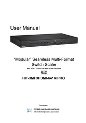 C&C TECHNIC HIT-3MF3HDMI-641RIPRO User Manual