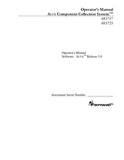 Fenwal 4R5707 Operator's Manual