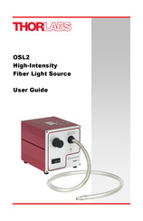 THORLABS OSL2 User Manual