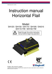 SLAGKRAFT SH170 Instruction Manual