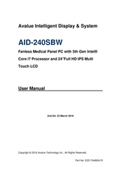 Avalue Technology AID-240SBW User Manual