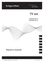 Kruger&Matz KM0265UHD-S Owner's Manual