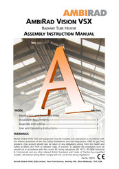 Nortek Ambirad Vision VSX Assembly & Instruction Manual
