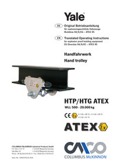 COLUMBUS McKINNON Yale HTP 3000 ATEX Translated Operating Instructions